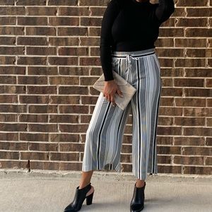 Joan Vass | Wide Leg Gaucho Pants